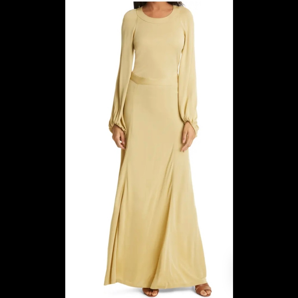 Open Back Long Sleeve Maxi Dress
REBECCA TAYLOR Size: M